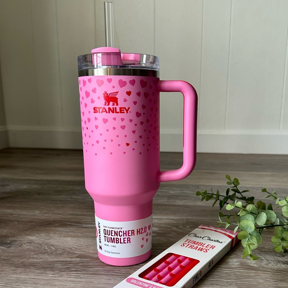 Stanley x Target Valentines 40 oz Tumbler 2025 Sweethearts - Picture 9 of 9